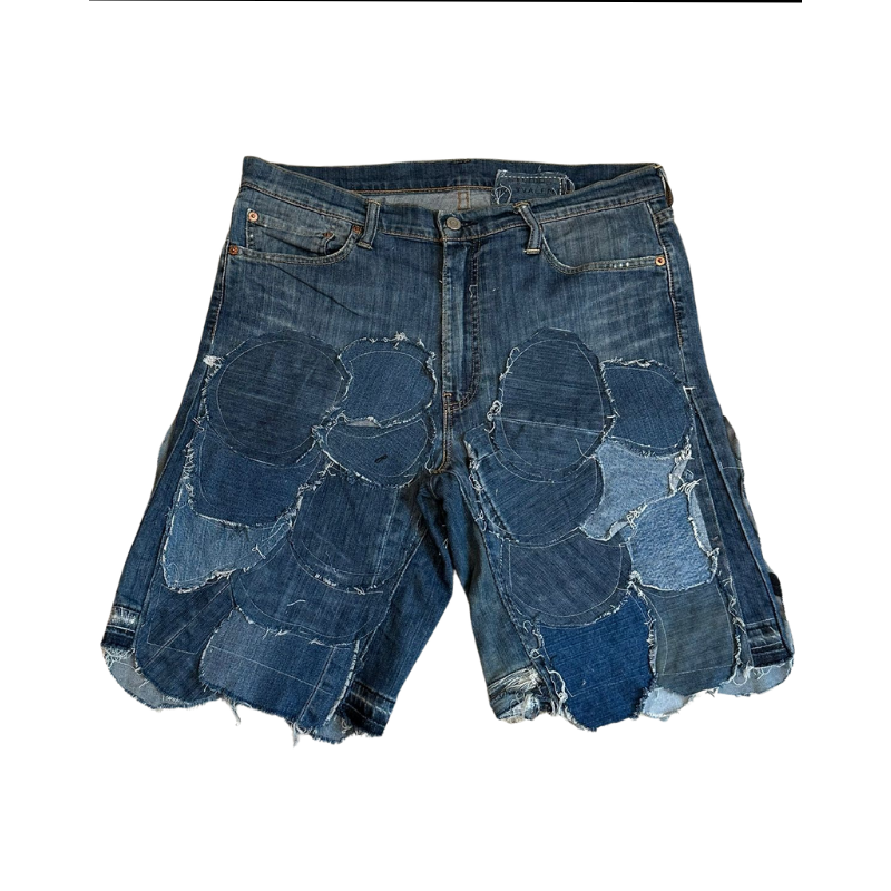 Fragmented STUDIO POLYVALENT Blue short