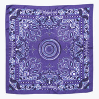 Scarf Silque Square Purple | Malgré Lui