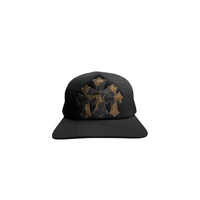 Cap Triple Cross Leather Camo | Chrome Hearts