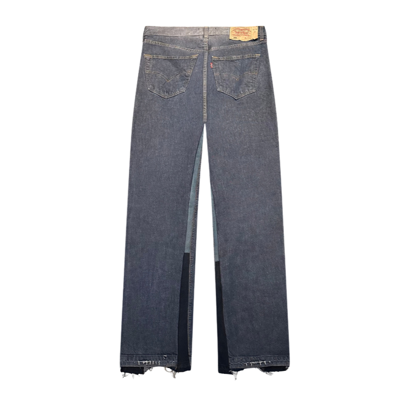 Jeans Worked Sashiko/Distressed Denim #98 | Club D'art Sauvage