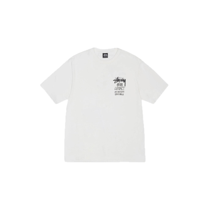 Tee STUSSY Our Legacy 8 Ball White