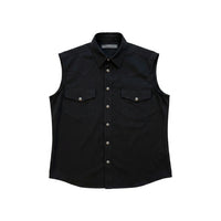 Sleeveless Vintage Fleur De Lys Vest DS | Chrome Hearts