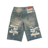 Denim Shorts Kiss Me Distressed  | VSNS