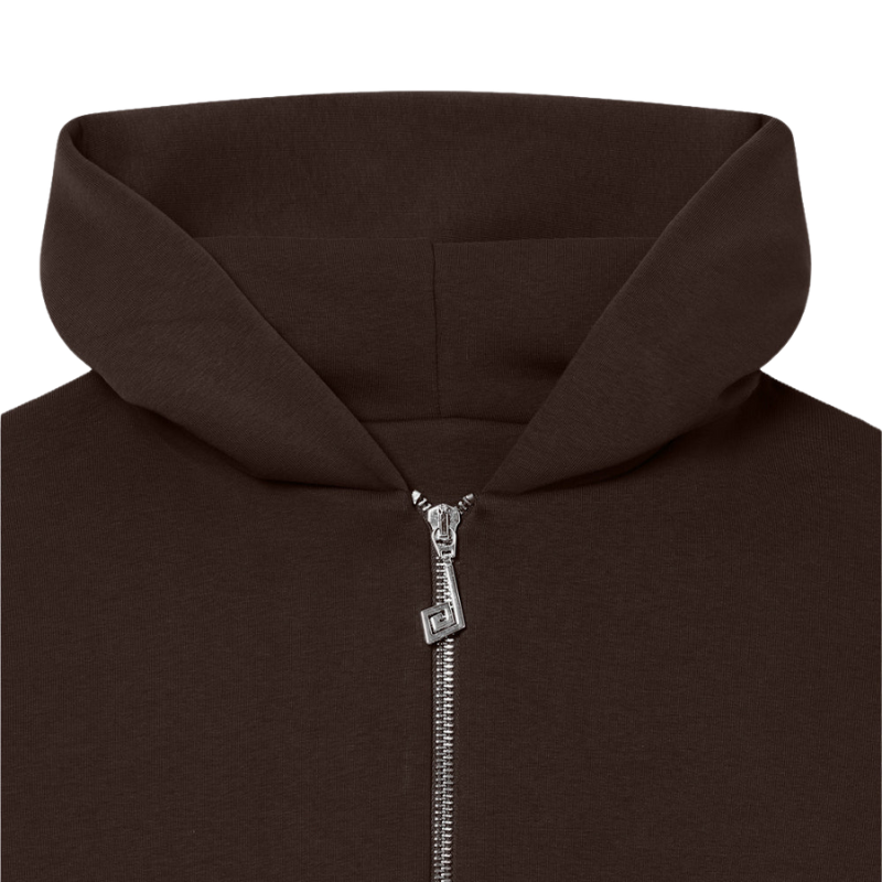 Zip Hoodie Mocca Brown | Perplex