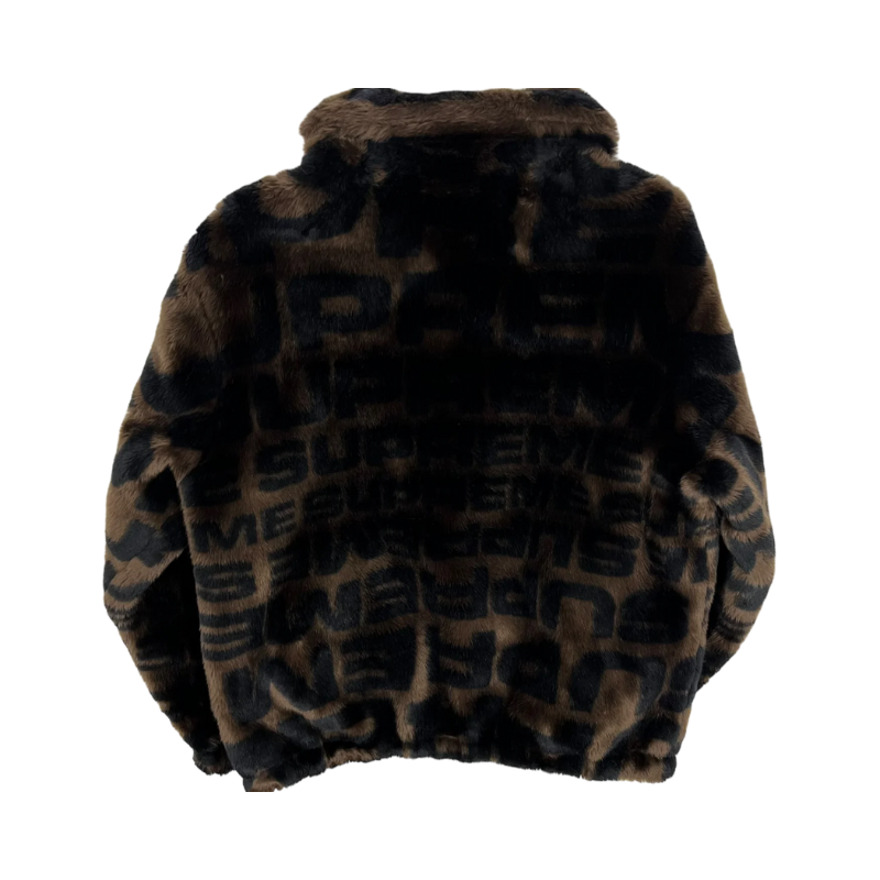 2018 Supreme Faux Fur Jacket