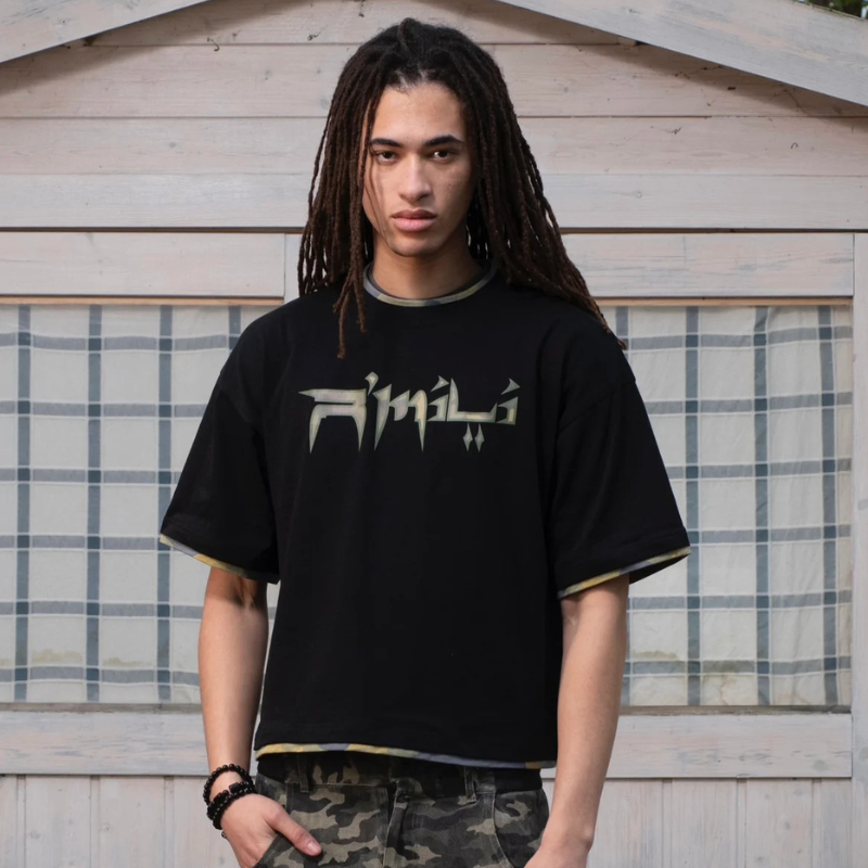 T-shirt Black  | R'MILI