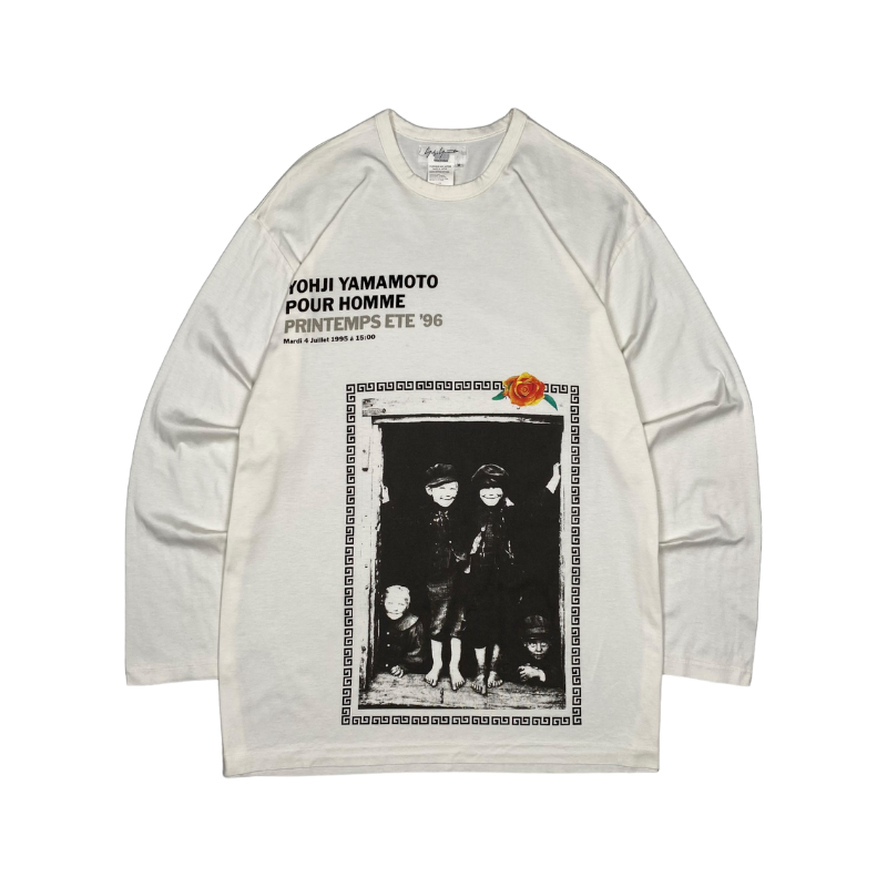 Yohji Yamamoto White Longsleeve