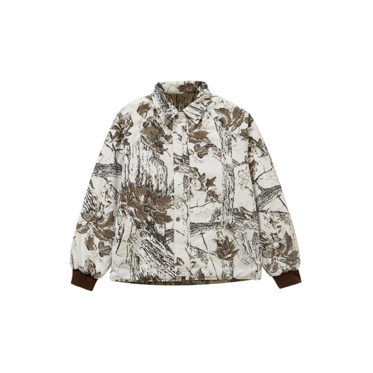 Supreme Veste de travail matelassée réversible RealTree Snow Camouflage