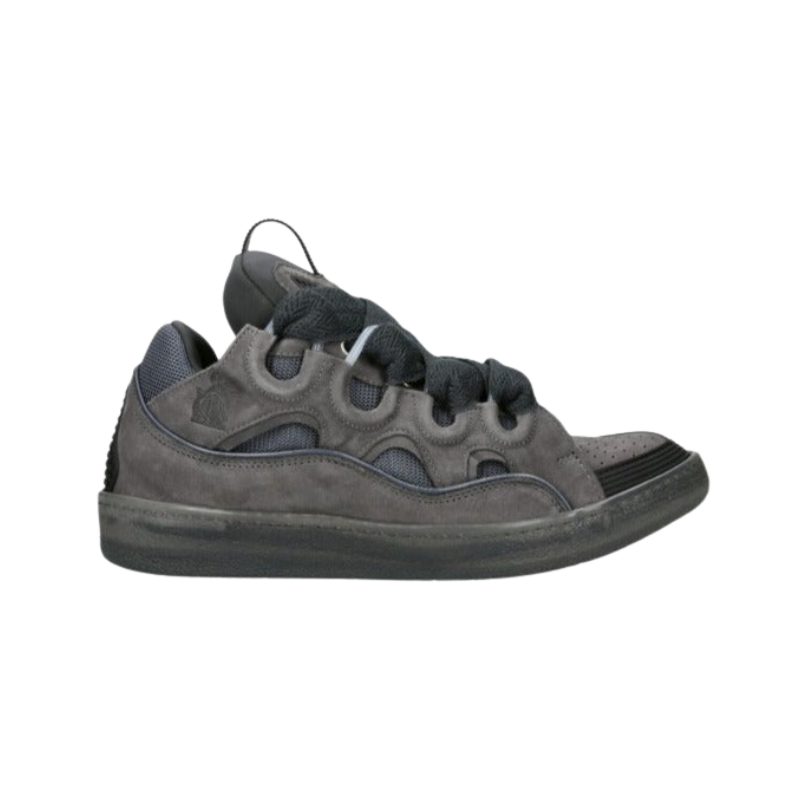 Baskets LANVIN Curb Black/Grey