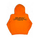 Hoodie Off-White 'Orange' | Chrome Hearts