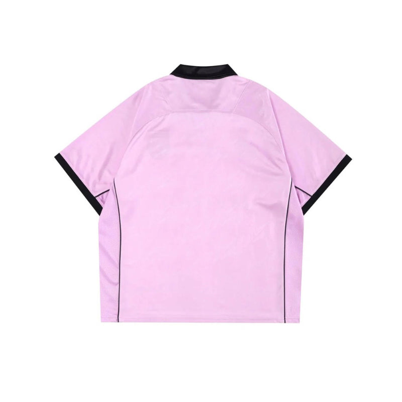 UNKNOWN Monogram Football Shirt Pink