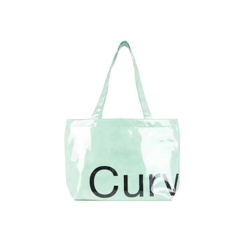 Tote Bag CURVES Medium Lime