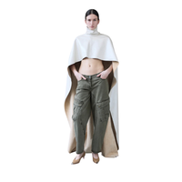 Denim Pants Balloon Cut Khaki | Vaillant Studio