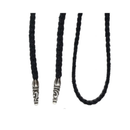 Necklace Leather Braided  | Chrome Hearts