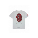T-shirt White Red Dagger Logo | Chrome Hearts