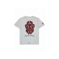 T-shirt White Red Dagger Logo | Chrome Hearts
