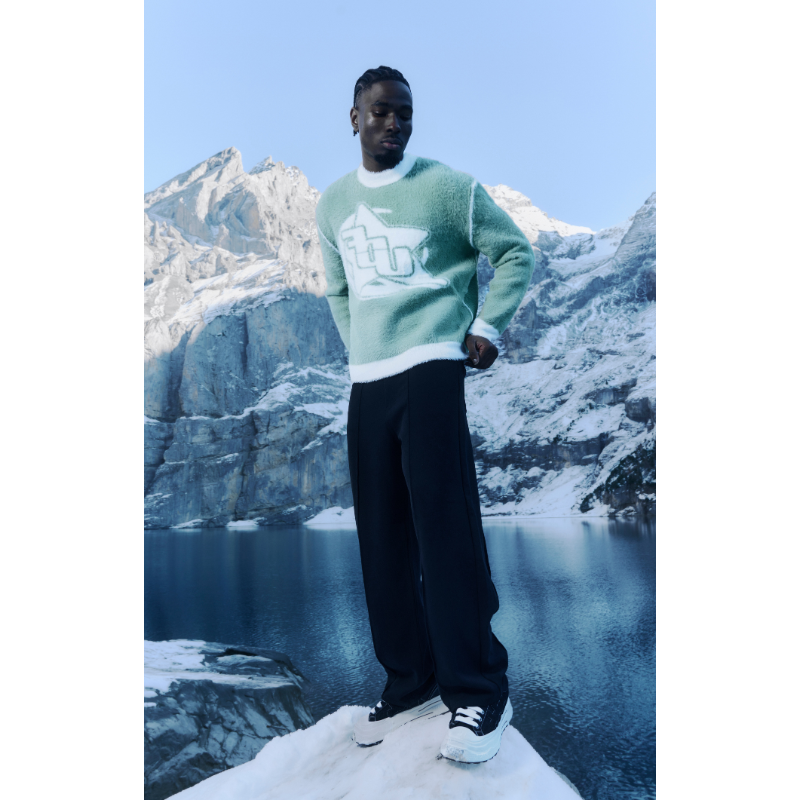 Knitwear Snow Green | UNDEFINED