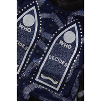 Leather Jacket Hardware Cathedral Blue | WhoDecidesWar