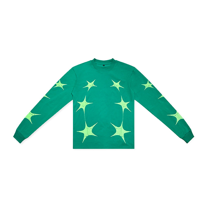 Longsleeve ANNEE LUMIERE Cosmos Green