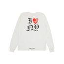 Longsleeve I Love NY White | Chrome Hearts