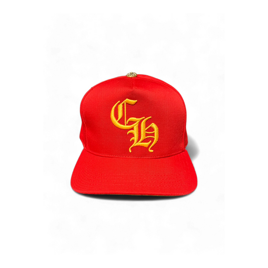 Cap Red Yellow Baseball | Chrome Hearts