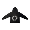 Hoodie Black Grey Fuck You Thermal | Chrome Hearts