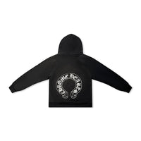Hoodie Black Grey Fuck You Thermal | Chrome Hearts