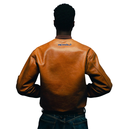 Leather Jacket Brown OMRI | R'MILI