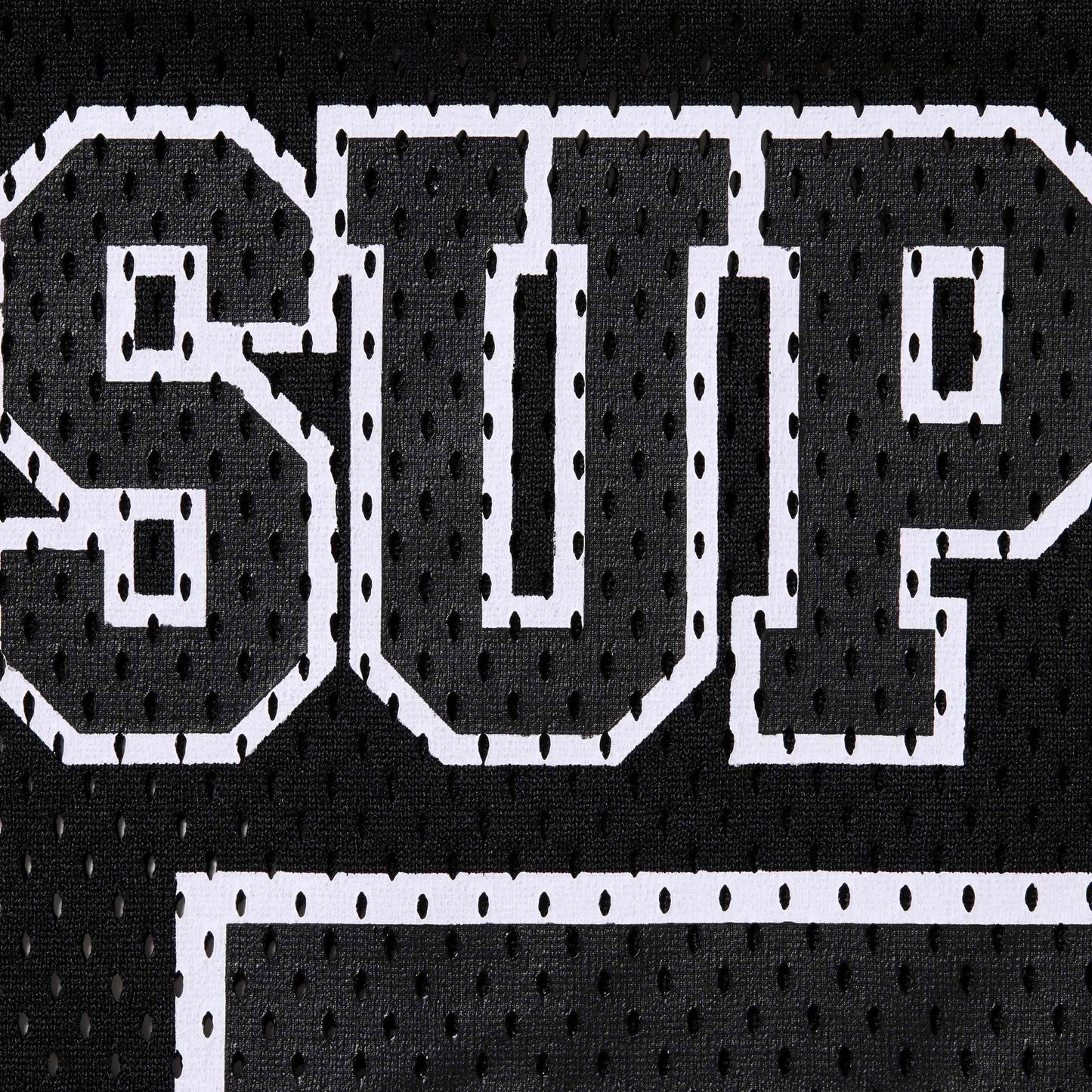 T-shirt Football Jersey Spiderweb Black | Supreme