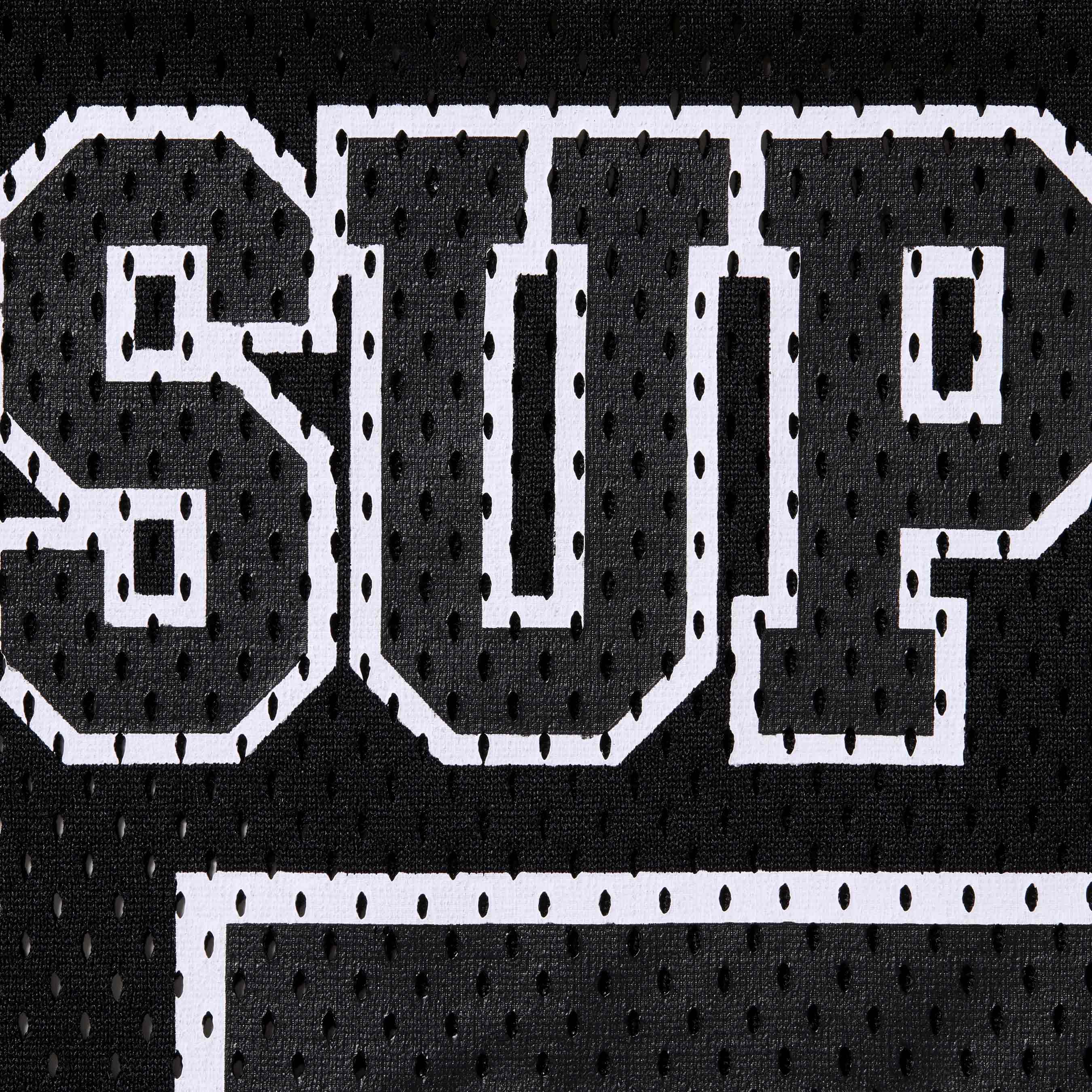 T-shirt Football Jersey Spiderweb Black | Supreme
