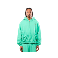 Zip Hoodie My Heart Green | ABELA023