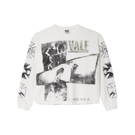 Longsleeve Boxcut White | Vale Lives