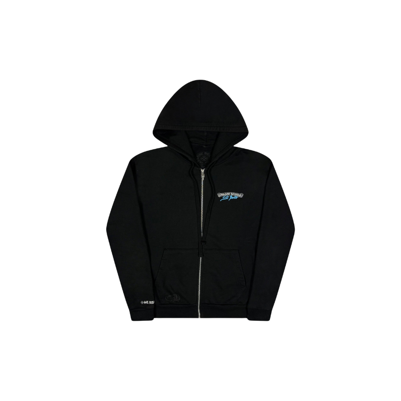 Zip Hoodie St. Barth Exclusive Black | Chrome Hearts