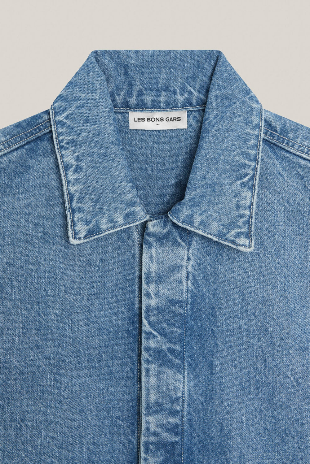 Denim Jacket Seine Azur | Les Bons Gars