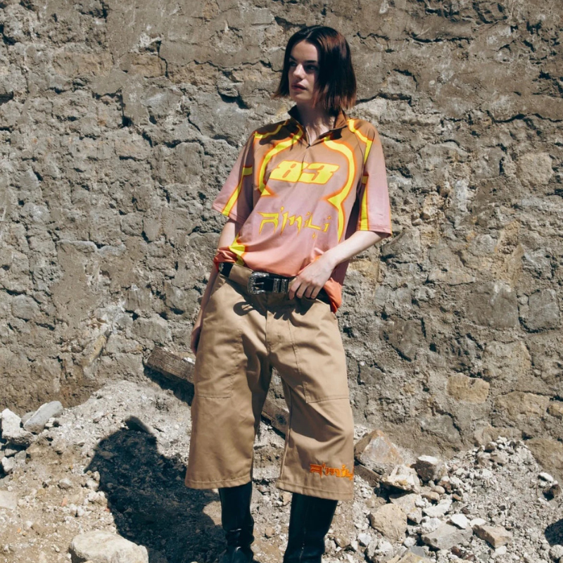Jersey El Bab Brown & Orange | R'MILI