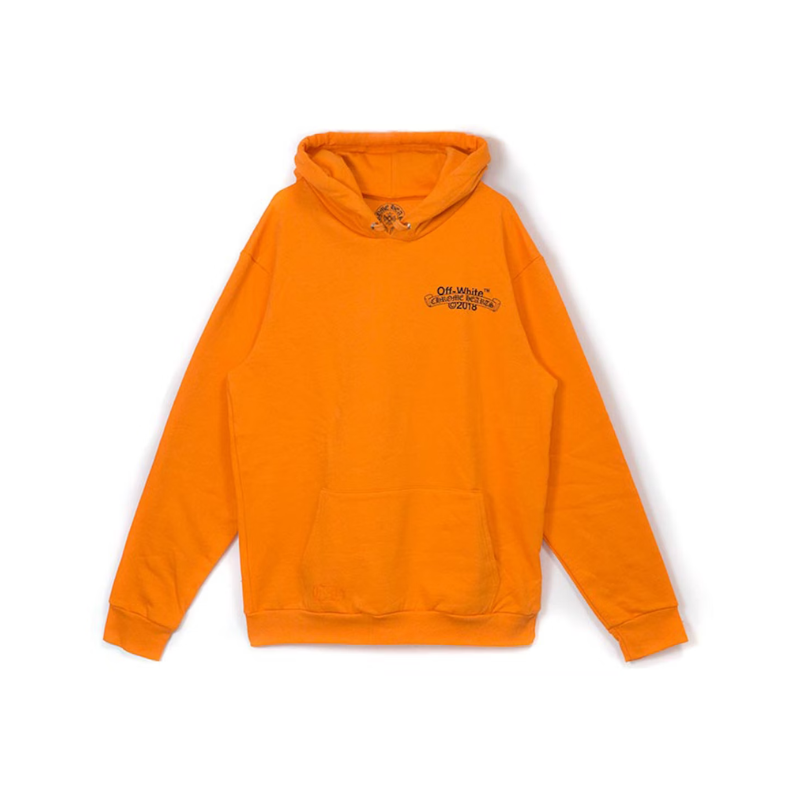 Chrome Hearts x Off-White Orange Hoodie