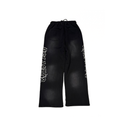 Joggers Stars Shine Graffiti Grey | Hellstar