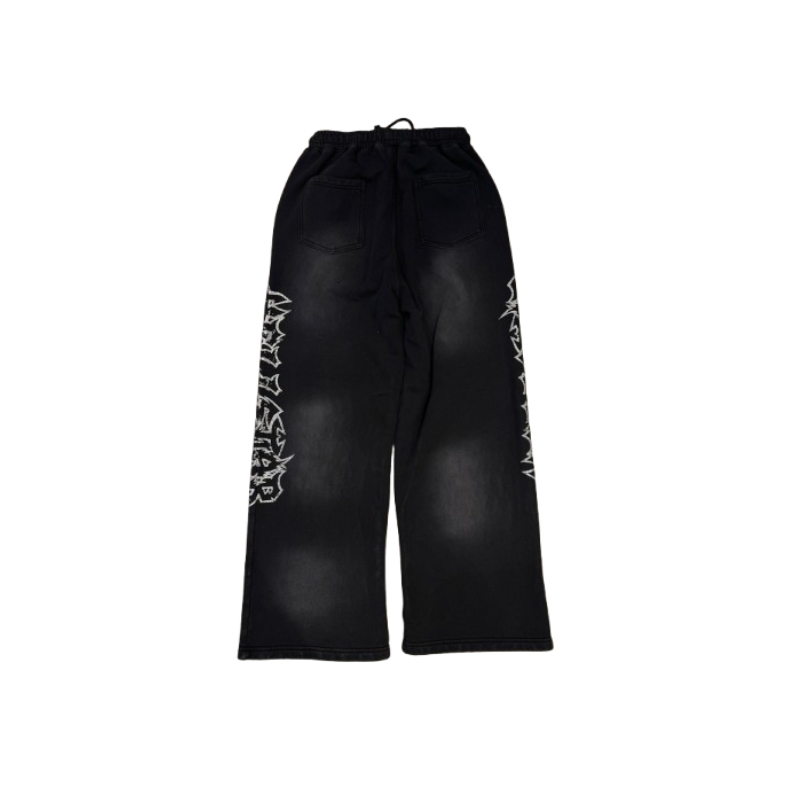 Joggers Stars Shine Graffiti Grey | Hellstar