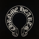 Longsleeve Black Horseshoe Floral Logo | Chrome Hearts