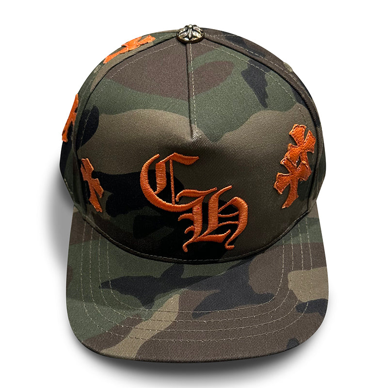 Cap CHROME HEARTS Cross Patch Camo