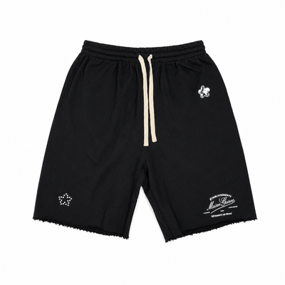Shorts Etablissement Black SS26 | Maison Guava