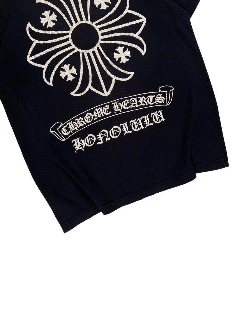 Chrome Hearts Black Honolulu Store Tee Vintage