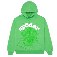 Sweat à capuche Websuit Vert | Spider