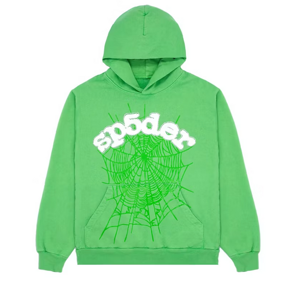 Hoodie Websuit Green | Sp5der