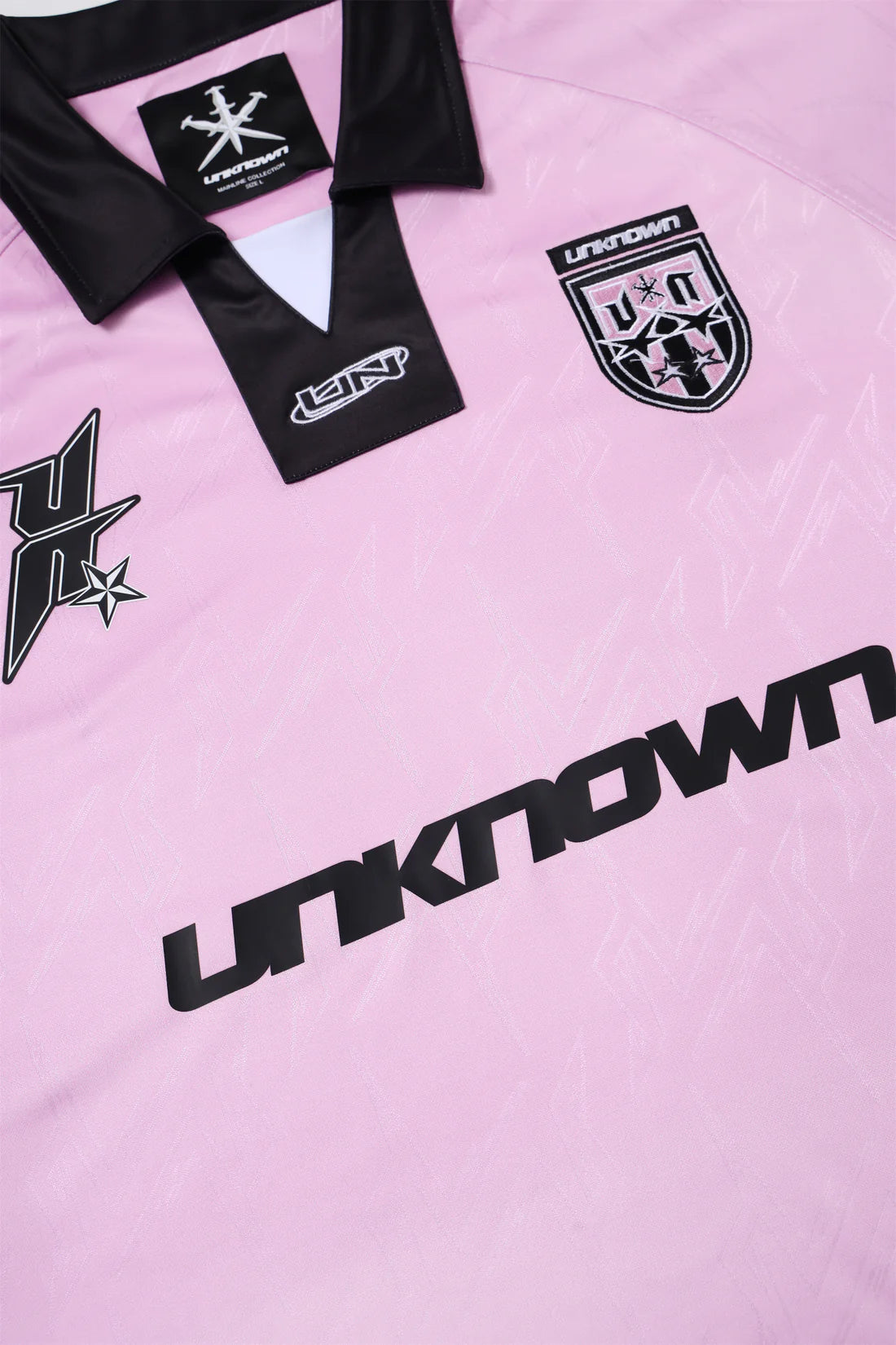 UNKNOWN Monogram Football Shirt Pink