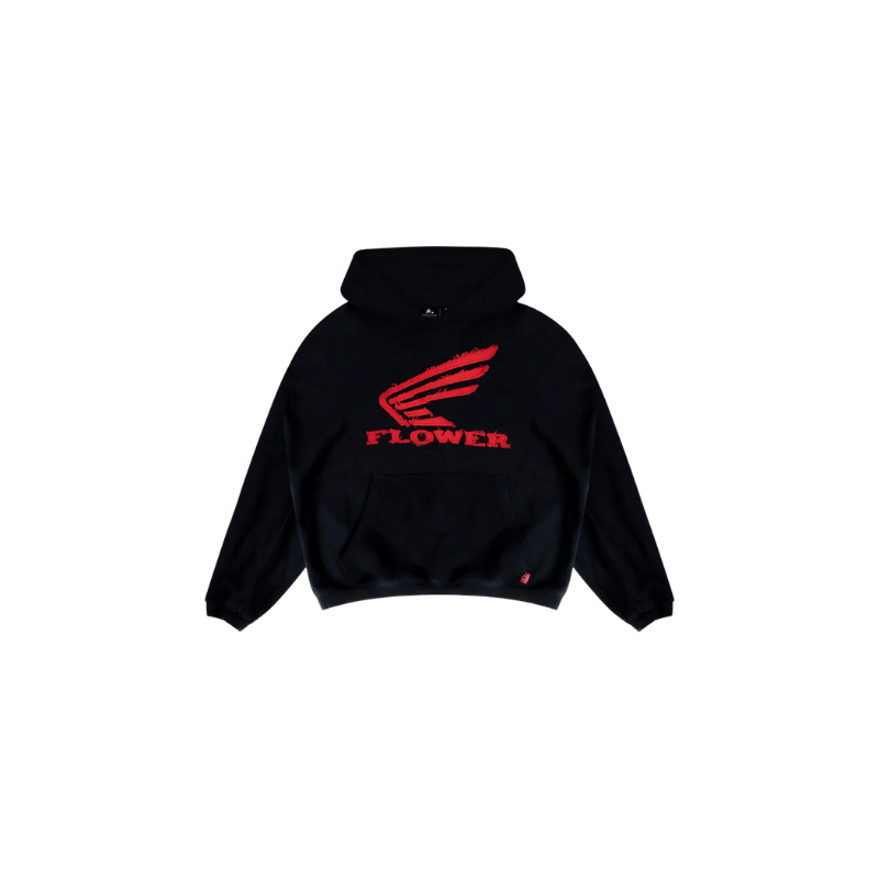 Hoodie Motor Black Red | COMPLEXCON x Flower Instinct