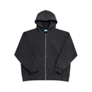Zip Hoodie Washed Black | APF