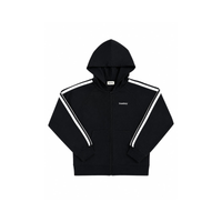 Zip Hoodie TrueStory Black | Marmo
