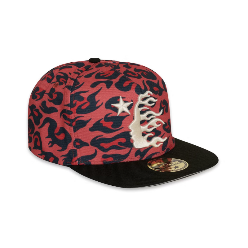 Cap HELLSTAR cheetah red