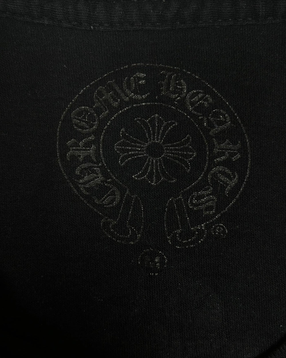 Chrome Hearts Black White Dagger Logo Tee (2)